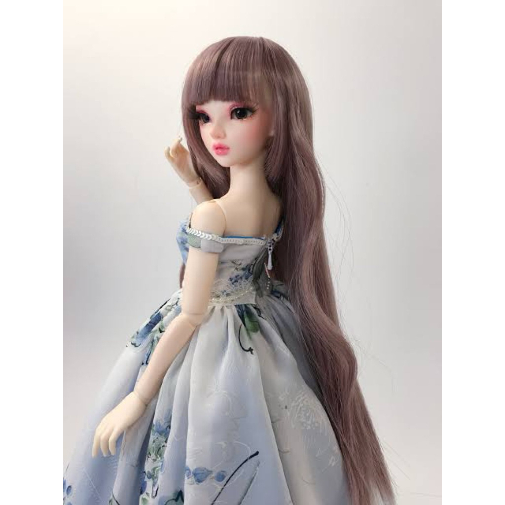 Set Box Boneka Barbie Asia BJD Anime Super Cantik 50 & 30cm Ka Lao Lin Princess Girl Korea Jepang