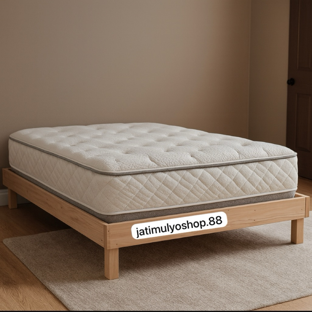 dipan kasur/ranjang kasur dengan kaki-kaki