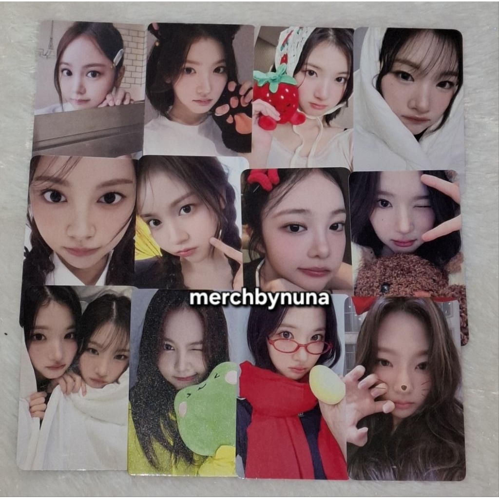 Photocard Carmen, Ian, Jiwoo, Yuha, A-na, Juun, Ye-on Heart2Hearts Official