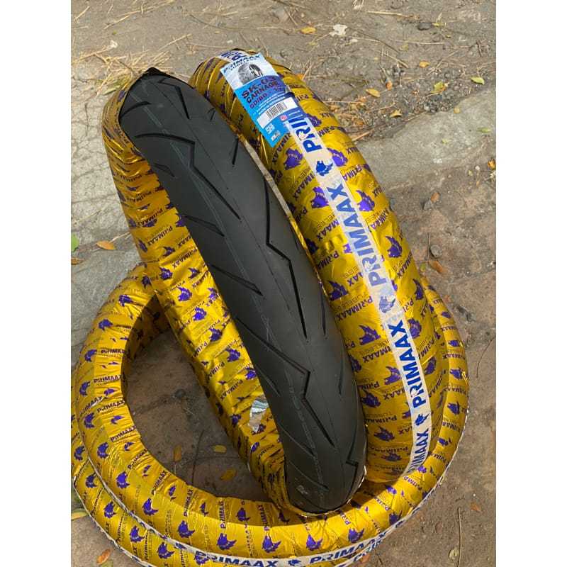 BAN PRIMAX PRIMAAX SK 03 SK03 110/70 110 70 17 RING 17 DONAT TUBELESS ORIGINAL BONUS PENTIL TUBLESS