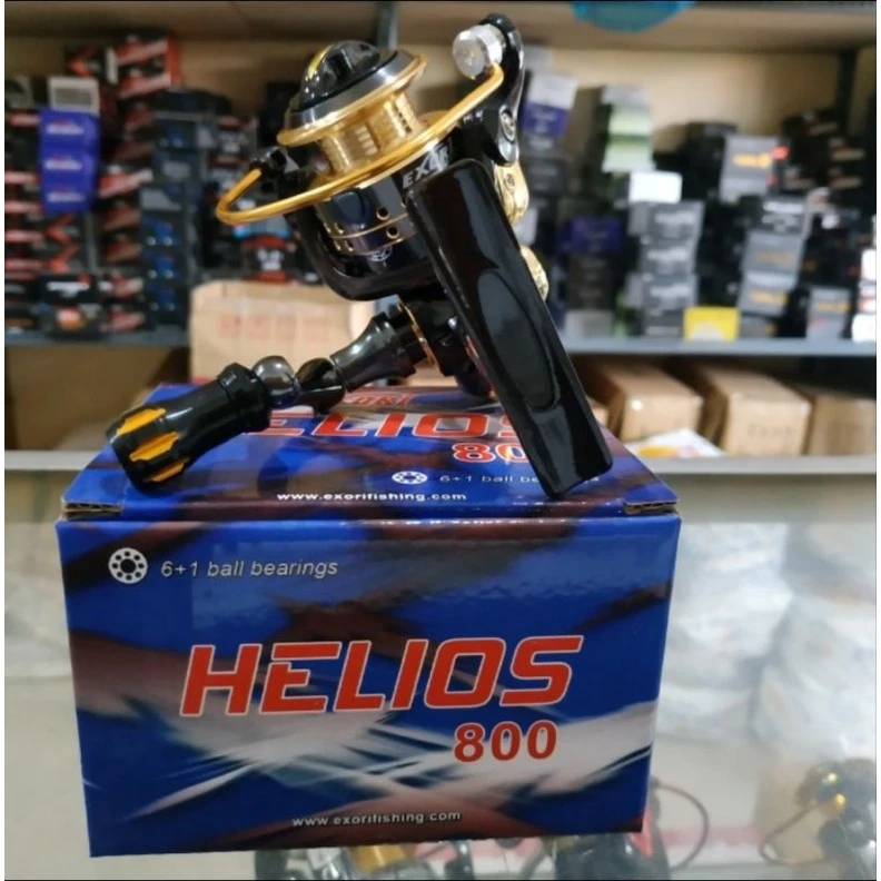 Reel Pancing/Kerekan Pancing Ultralight UL Exori Helios 800 Power Handle