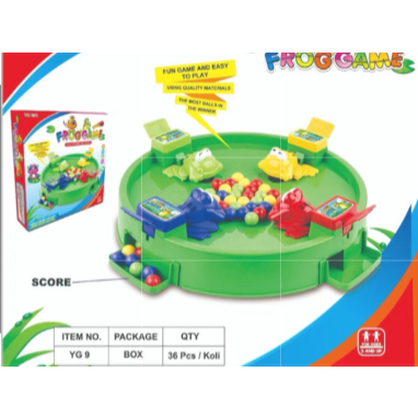 Mainan Kodok Katak Makan Bola / Frog Game / Mainan Anak Dewasa Family Seru