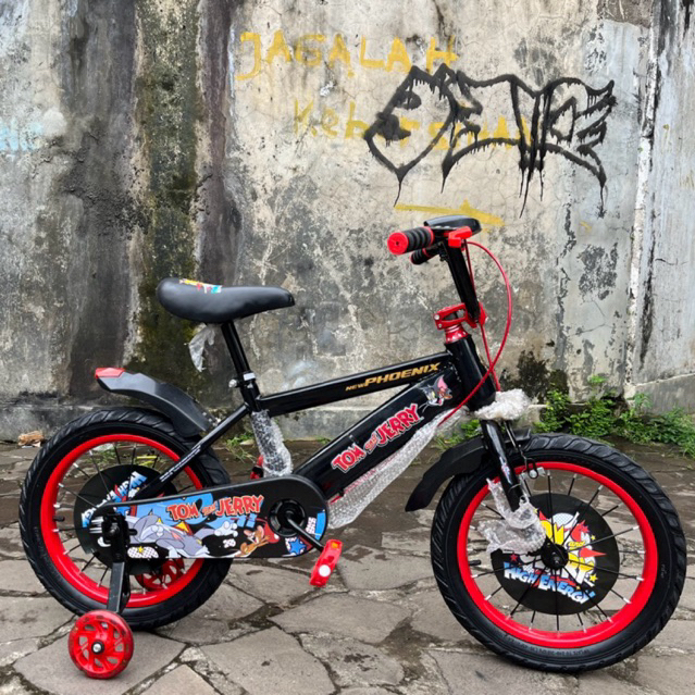 [PROMO] Sepeda Anak BMX 16 Inch New Phoenix (Musik+Lampu) Ban Pompa 2.50