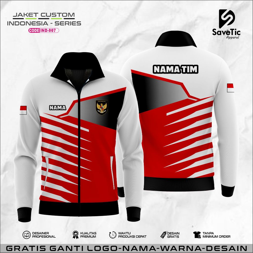 Jaket TIMNAS Football Full Pirnting Sublim/Jaket Custom TIMNAS Football/Jaket Timnas Indonesia Terba