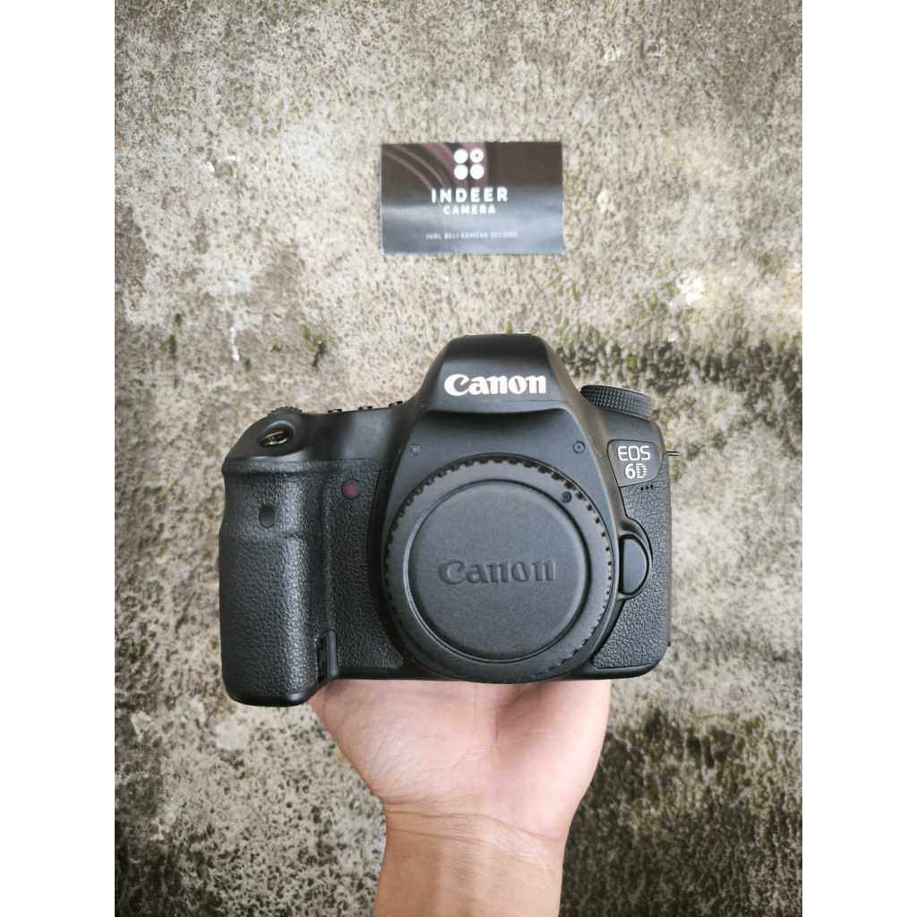 CANON EOS 6D BODY ONLY FULLSET MULUS (GARANSI TOKO) WIFI AND GPS NORMAL MURAH BUKAN 60D, 80D, 90D, 7