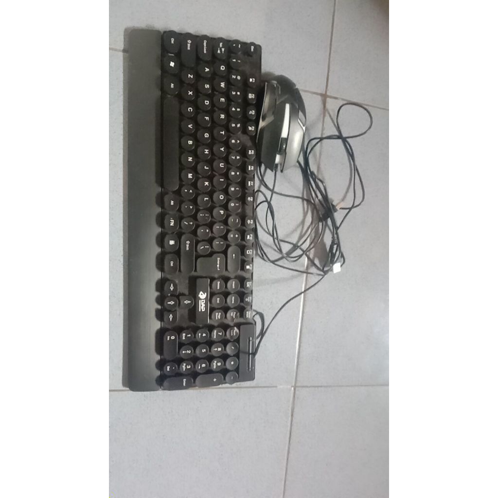 Keyboard Gaming + Mouse — Bekas, Murah Meriah