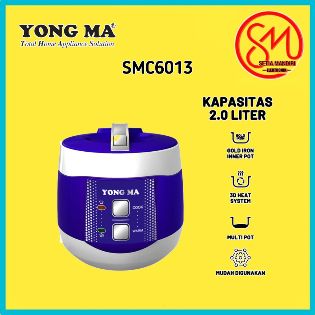 RICE COOKER YONGMA 2 LITER SMC 6013