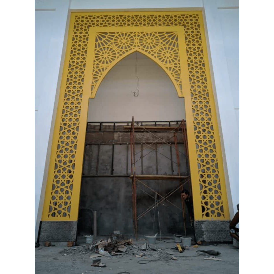 GRC Krawangan Motif Islami untuk Masjid & Rumah