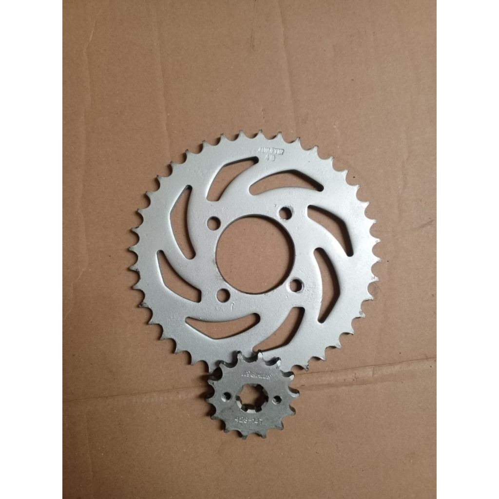 gear set gir set depan belakang original Suzuki Satria Fu old , satria Fu cbu , Fu barong