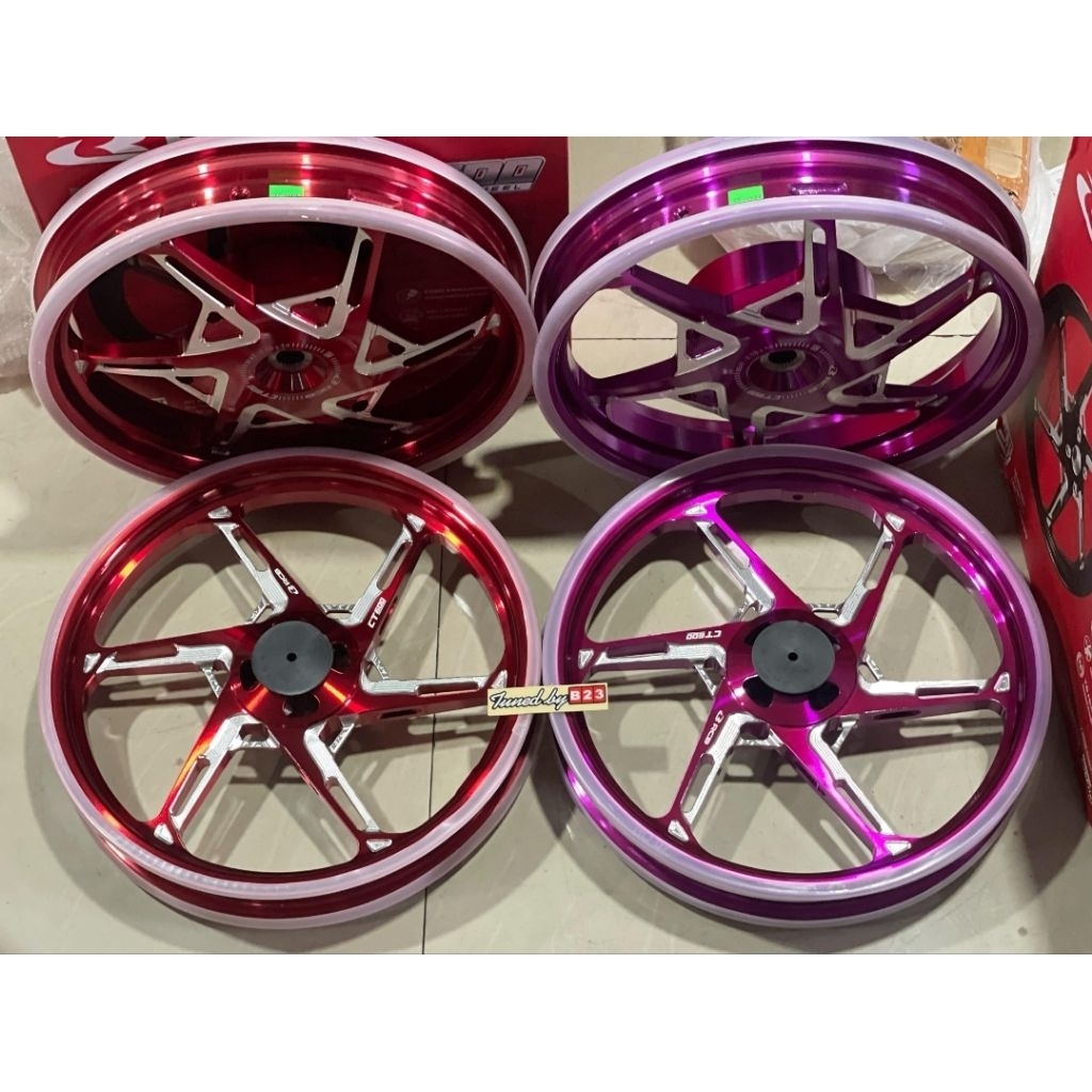 velg rcb ct 600 beat scoopy vario 110cc original velg racing boy beat pnp