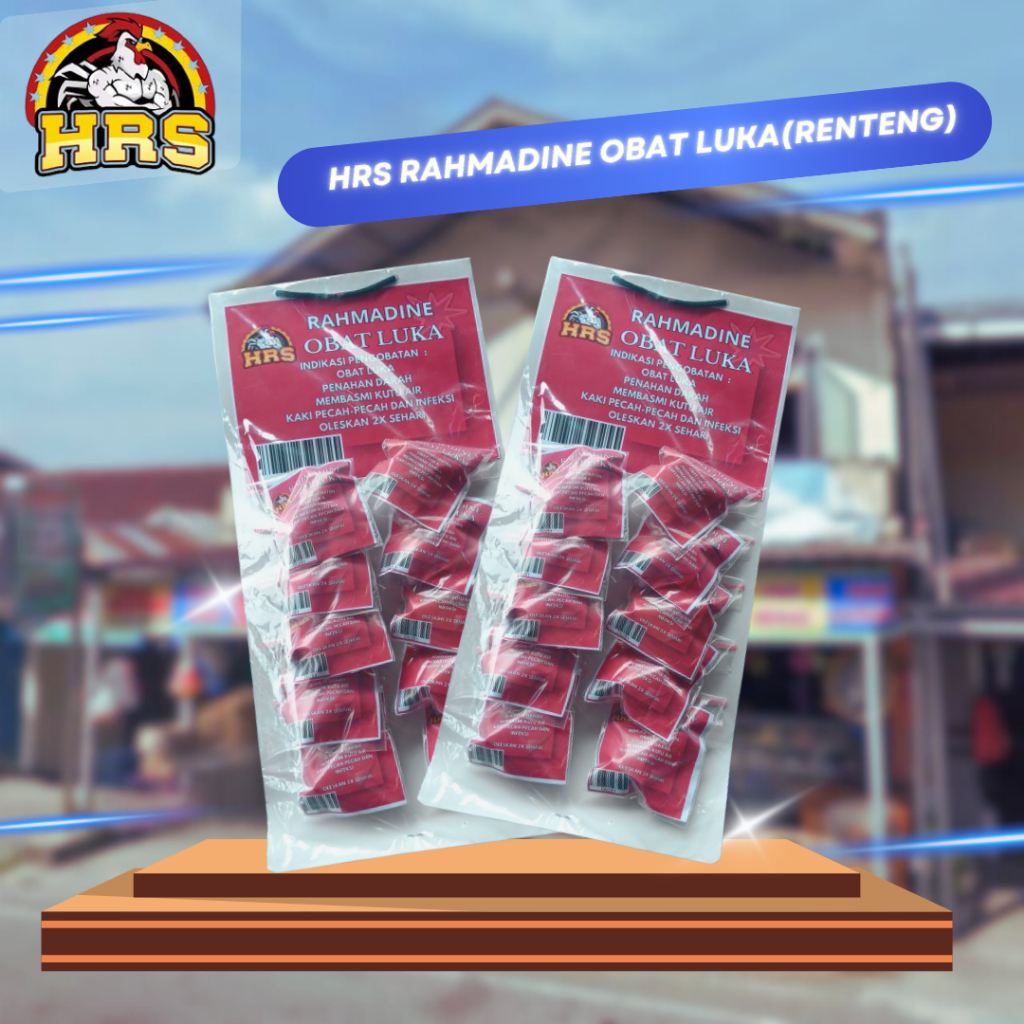 HRS RAHMADINE OBAT LUKA OBAT KUTU AIR KAKI PECAH-PECAH KEMASAN RENTENG
