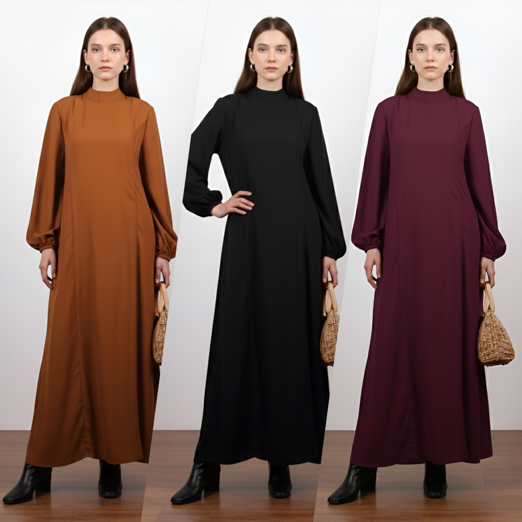 Itang Yunasz RTW - Idaline Collarless Dress