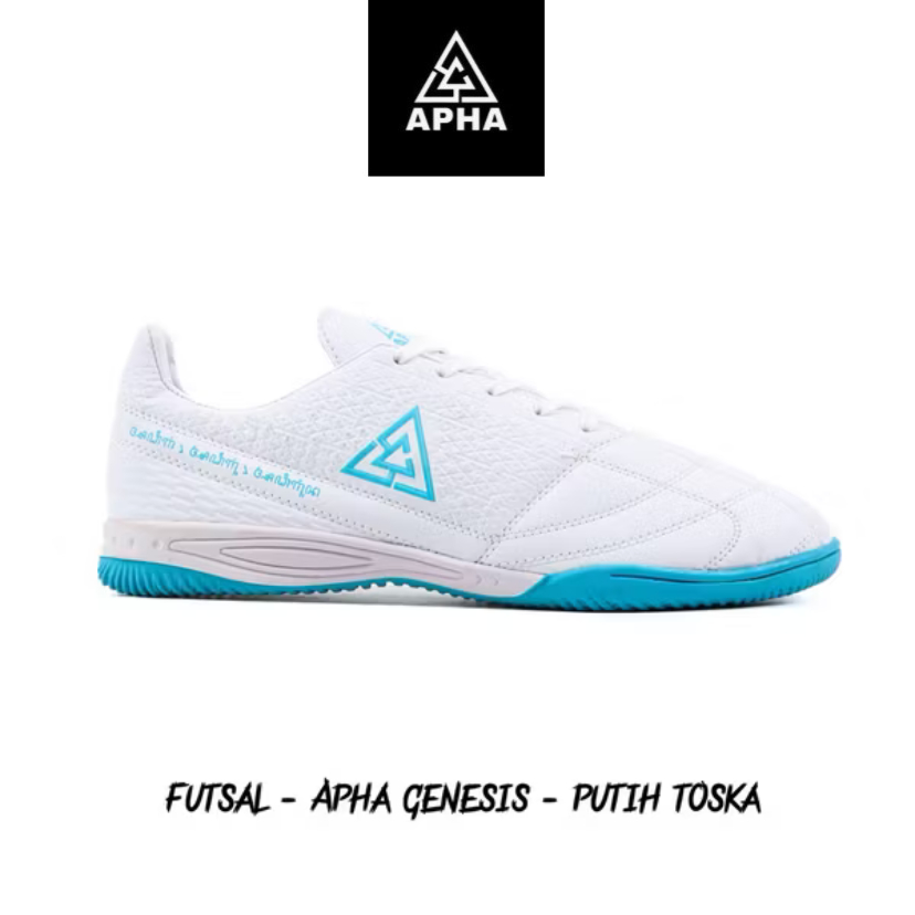 APHA - Sepatu Futsal Apha Genesis Putih