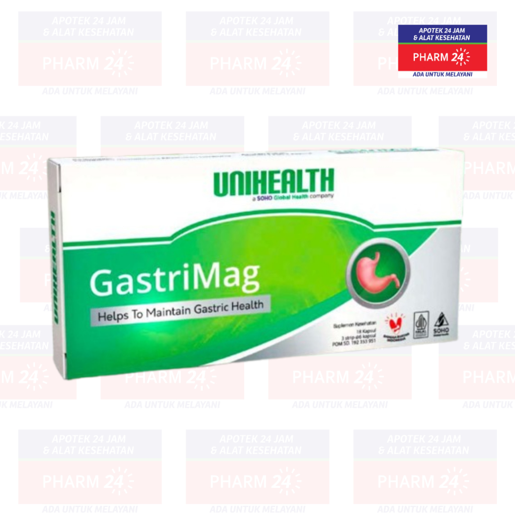GastriMag Unihealth 18 Kapsul - Obat Sakit Maag dan Lambung