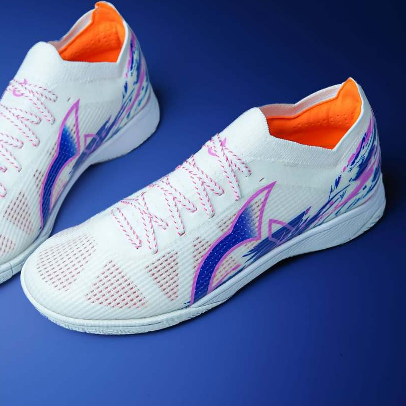 Sepatu Futsal Ortuseight Catalyst Liberte V5 IN - White Pink Vortex 11020727 Original