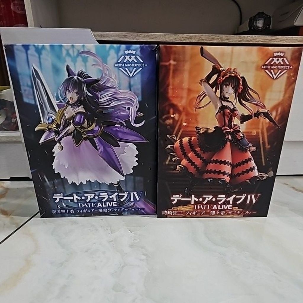 Taito AMP + Date a live, Yatogami tohka, Kurumi tokisaki figure