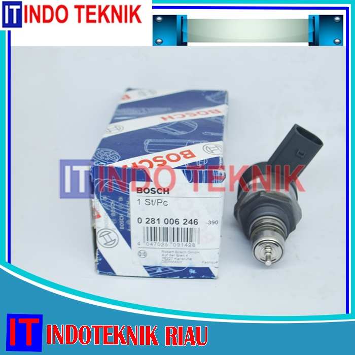 Fuel Pressure Regulator BMW 3.0L 3.0D N57 Regulator DRV Valve 0281006246  Asli Original Bosch