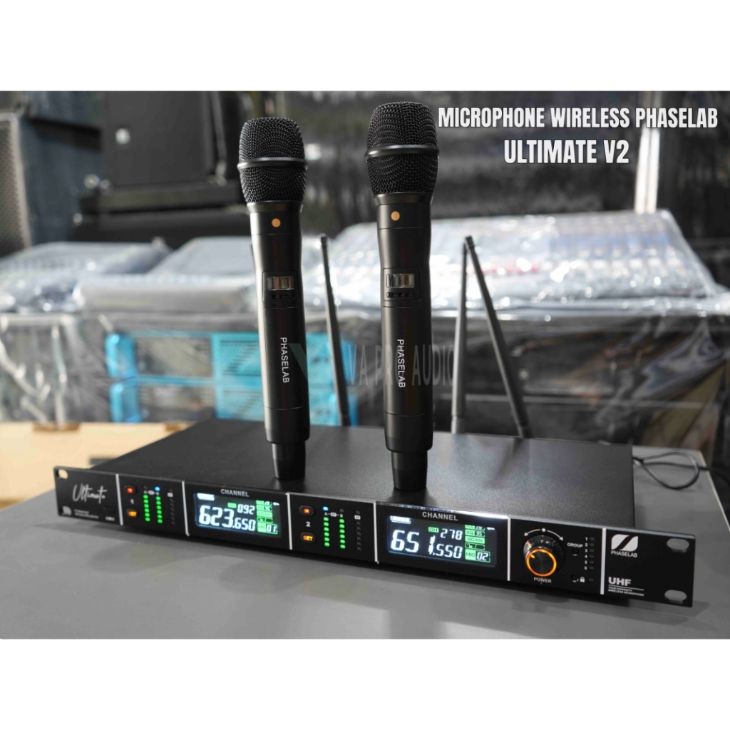 Microphone wireless phaselab ultimate mic wirless handheld