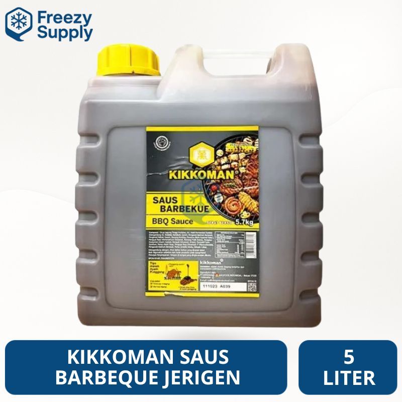 Kikkoman Saus Barbeque BBQ Jerigen 5 Liter Freezy