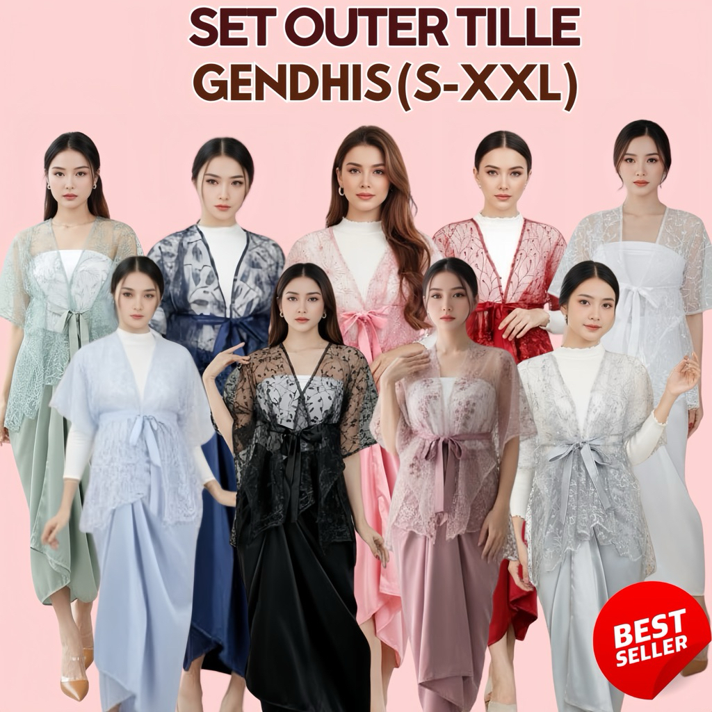 KEBAYA OUTER GENDHIS KEBAYA SET OUTER DAN ROK LILIT