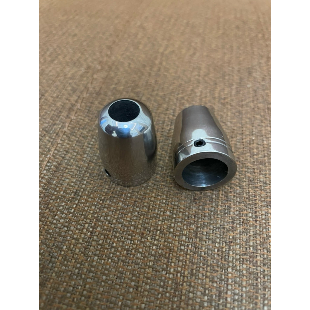 Monel Cincin Spion Stainless Gilap Sepasang kanan kiri