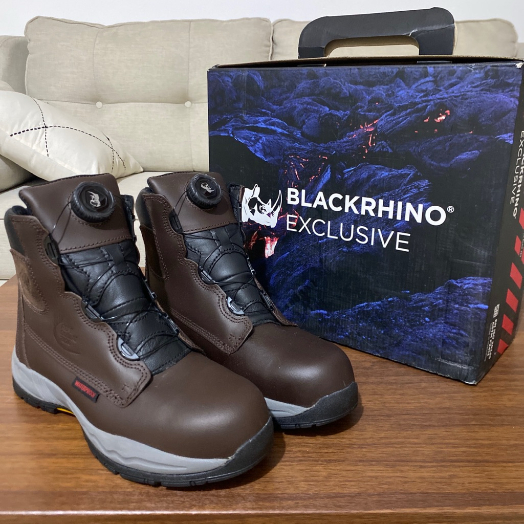 Sepatu Safety Black Rhino 0605 LS CA (Edisi Pertamina)