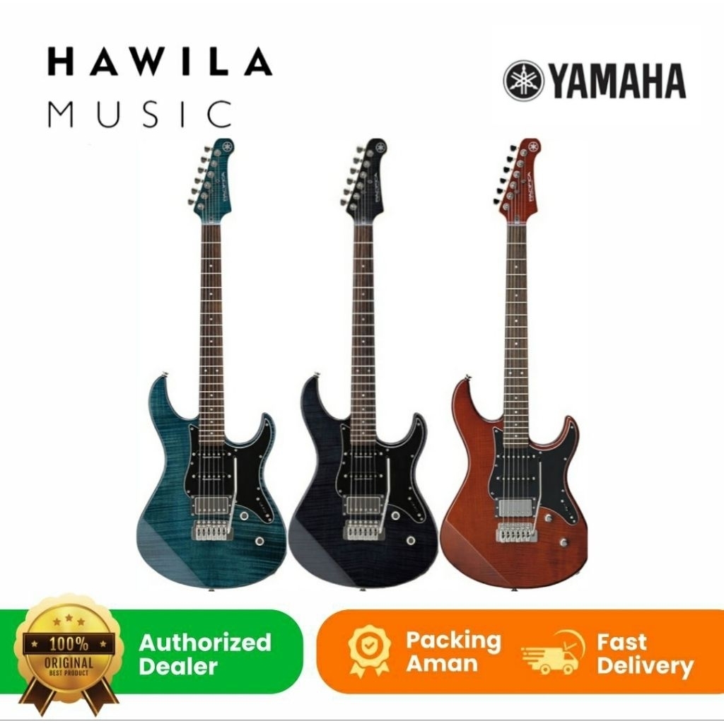 Gitar Elektrik YAMAHA PAC612 VIIFM , Yamaha PAC 612VIIX MSB , Yamaha PAC 612VIIX ORIGINAL