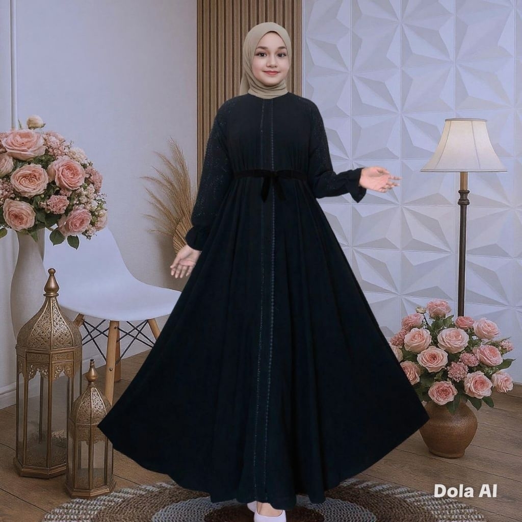 ABAYA HITAM REMAJA