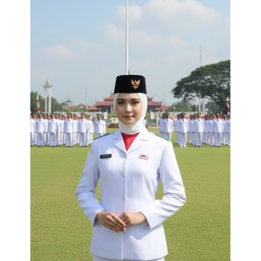 Sergam Pdu Paskibra Wanita / Atasan Pdu Paskibra Wanita