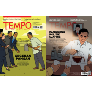 Paket Bundel Majalah Tempo Gegeran Pangan dan Panggung Politik Sjafrie