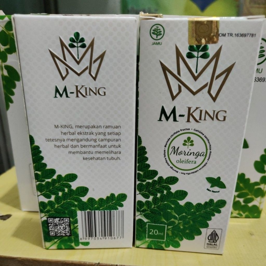M King obat tetes herbal oleifera folium