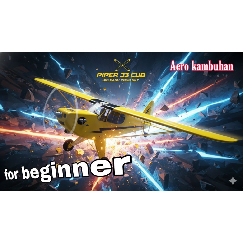 pesawat trainer RTF (paket siap terbang)