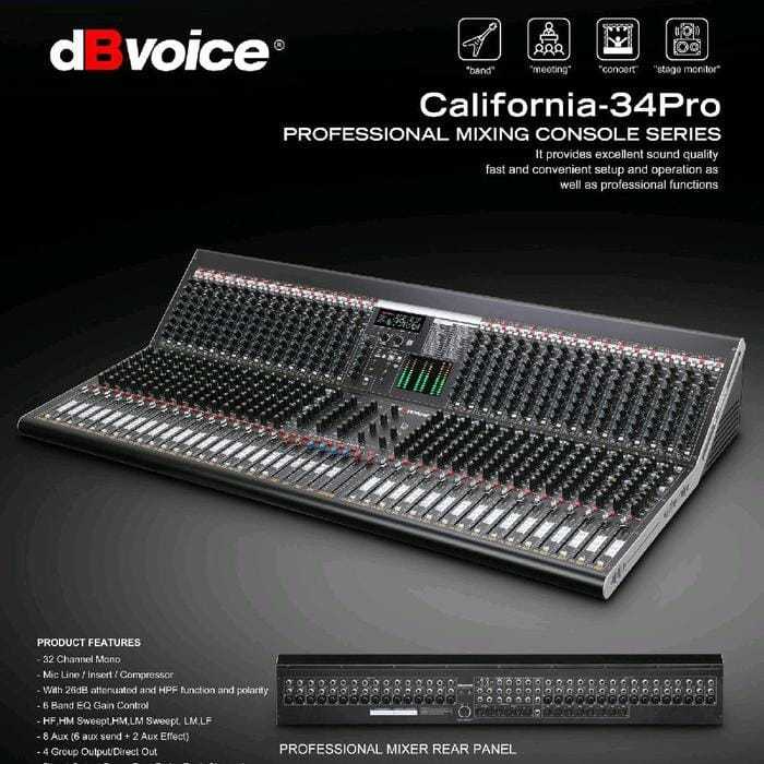 Mixer dbvoice db voice california 34 pro california-34pro