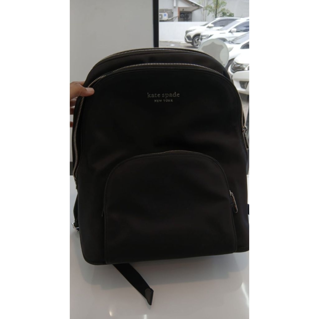 Kate Spade Sam Icon Backpack Black Preloved