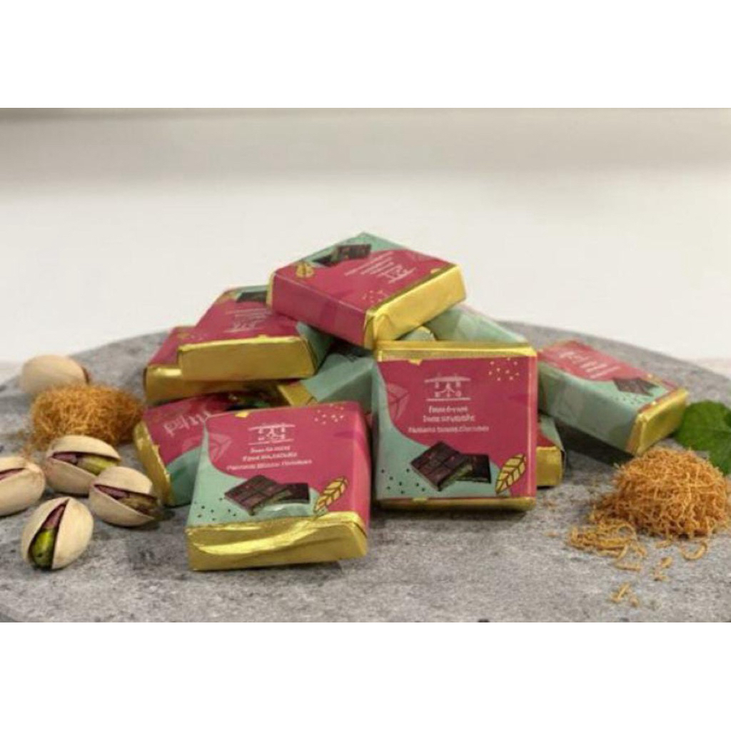 COKLAT DUBAI CARAMELA / KANZ MINI PISTACHIO (orignal / Asli arab saudi)