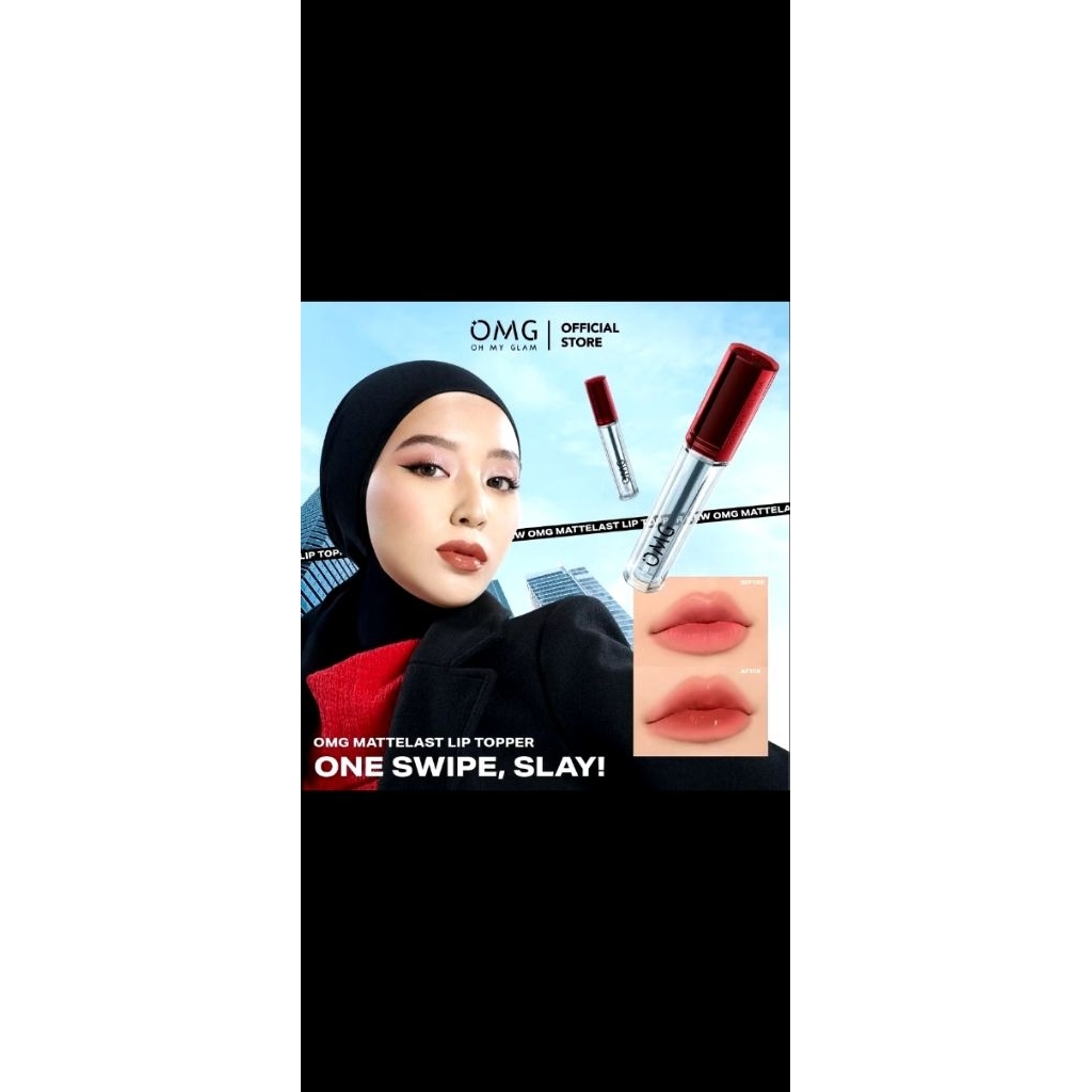 LIP MATTE OMG //Lip Cream Matte Waterfrop OMG//