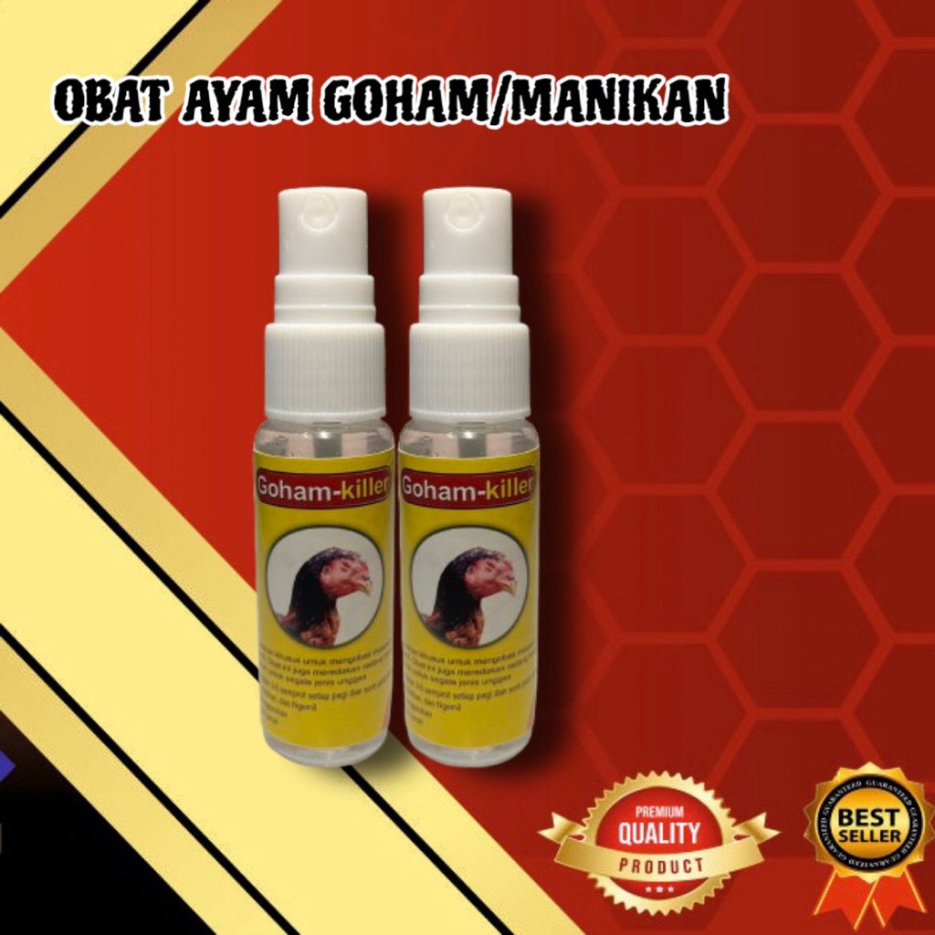 Obat ayam goham / manikan ( goham killer ) 30ml
