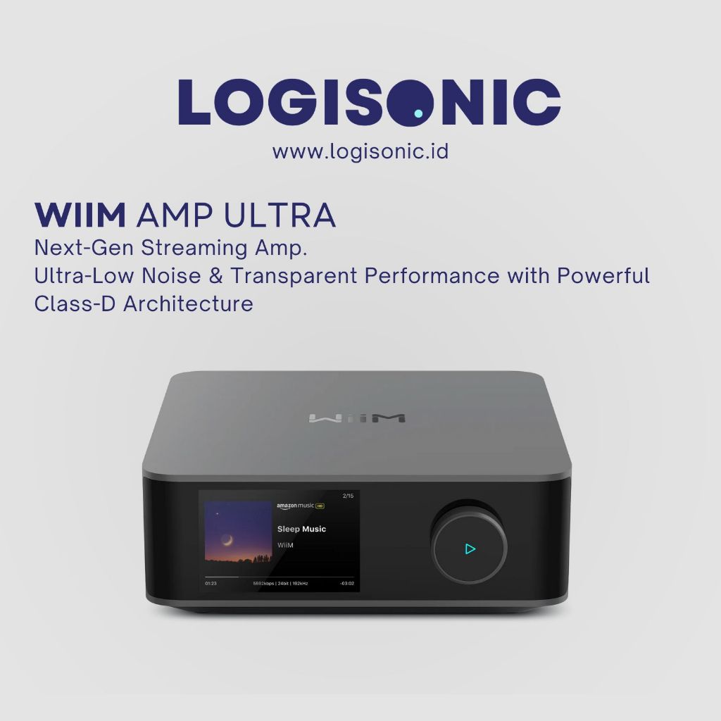 WiiM Amp Ultra - Next Gen Streaming Integrated Amp Amplifier