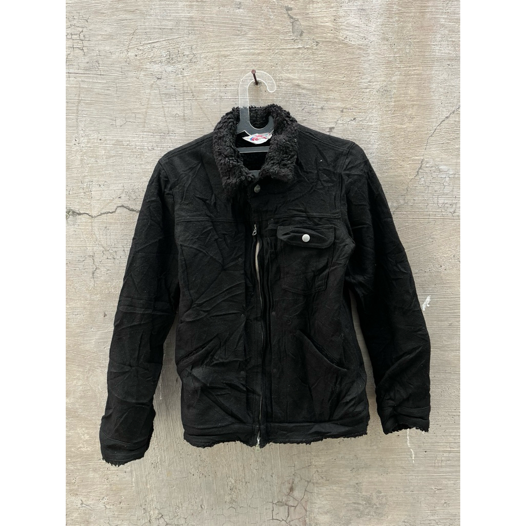 jaket vintage wrangler 70’s sherpa