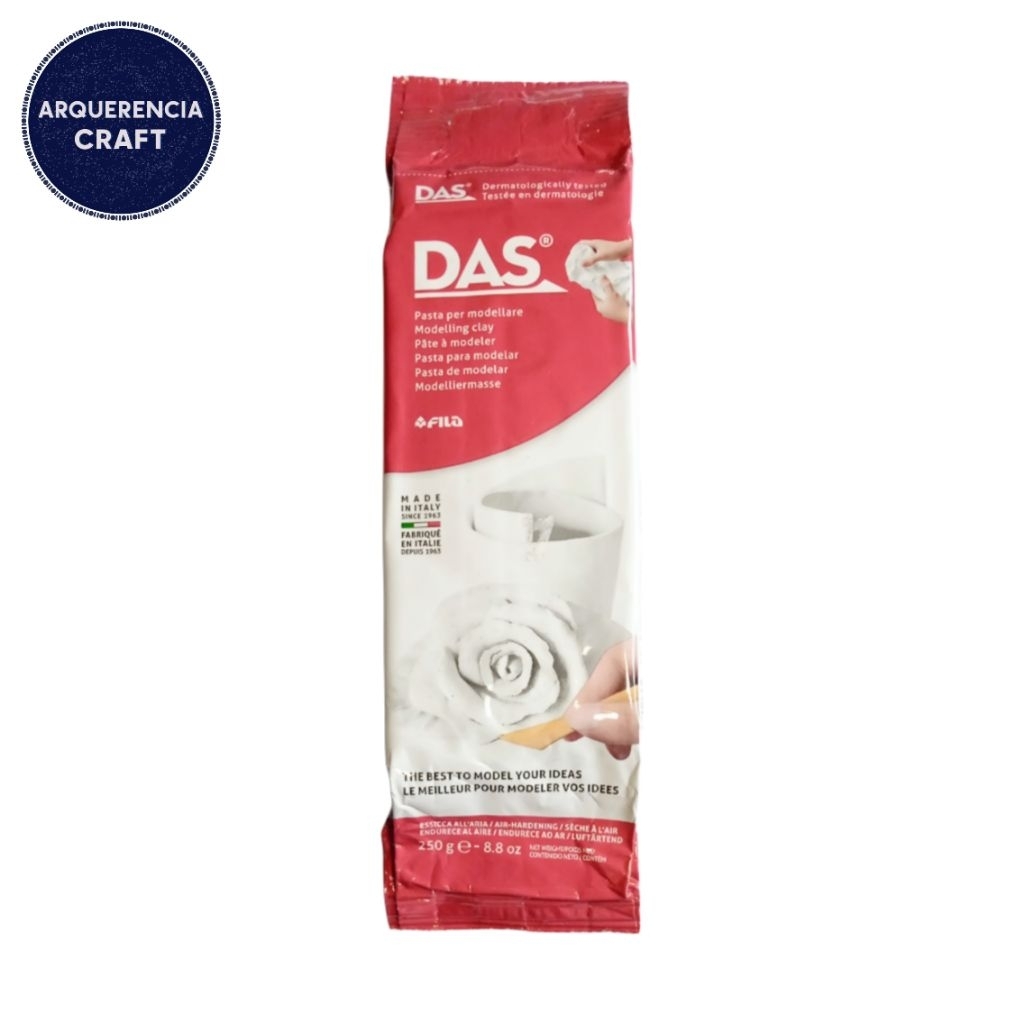 Tanah Liat DAS | Clay DAS | White Modeling Clay DAS 250 gram