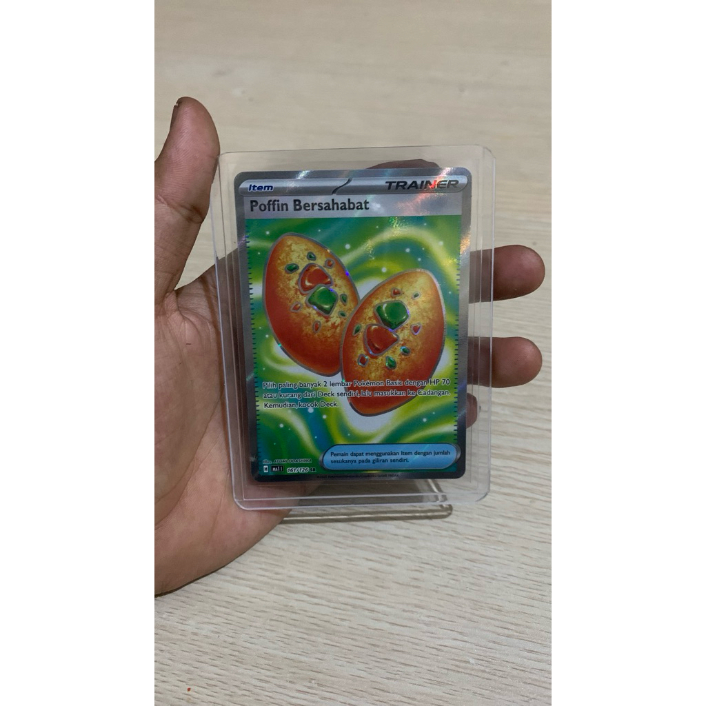 Kartu Pokemon Original Poffin Bersahabat SR Indonesia