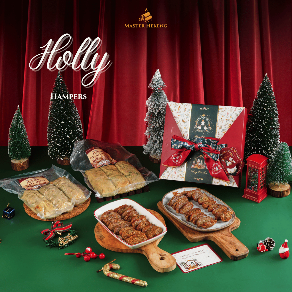 HOLLY Christmas Hampers Natal | Hekeng FROZEN | FULL Babi & Ayam Udang Premium