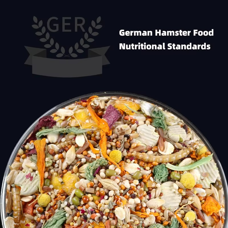 Makanan Hamster Untuk Gemuk Golden Premium Best Formula 30 ingredients Hamster Food Syrian 500g Pell