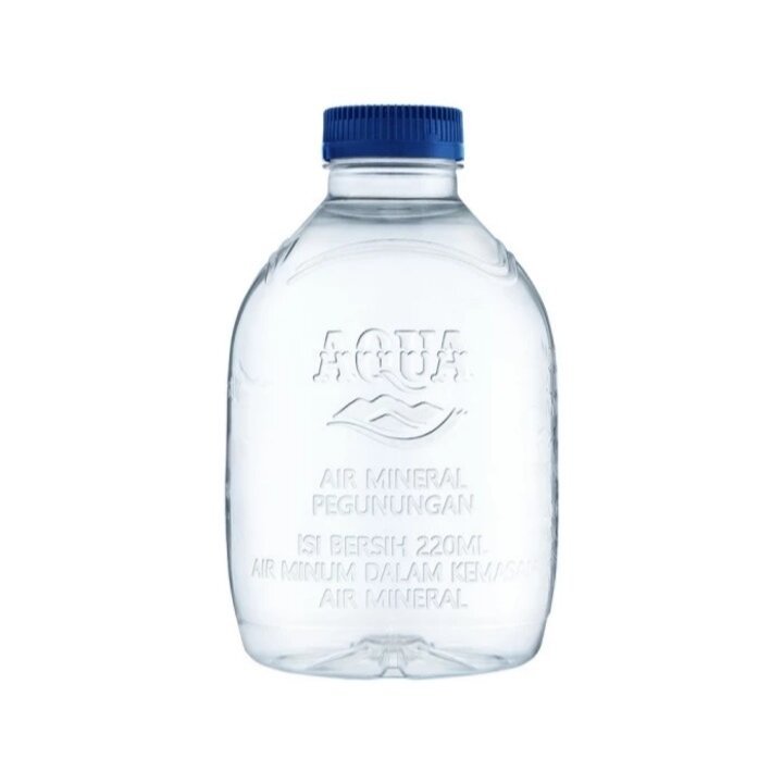 AQUA CUBE 220ML - Botol Imut