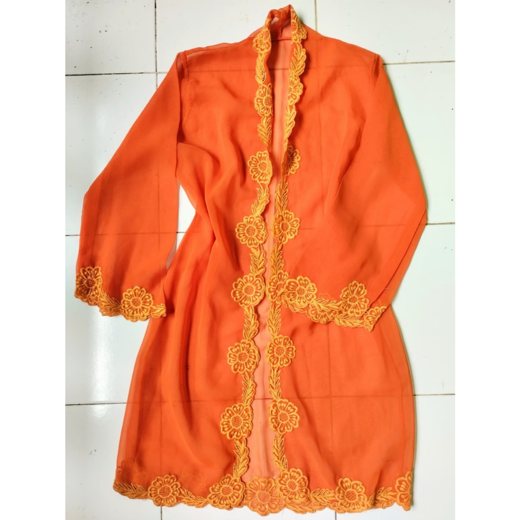 Preloved Outer Kebaya Encim Lawas Bordir