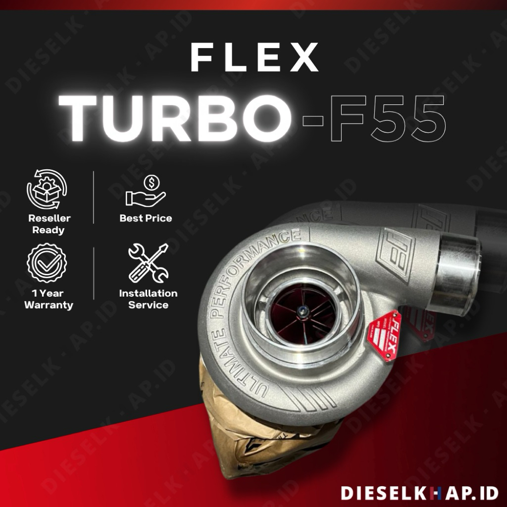 Flex Turbo F55 Veez Boost X Innova/Fortuner/Hilux/Pajero