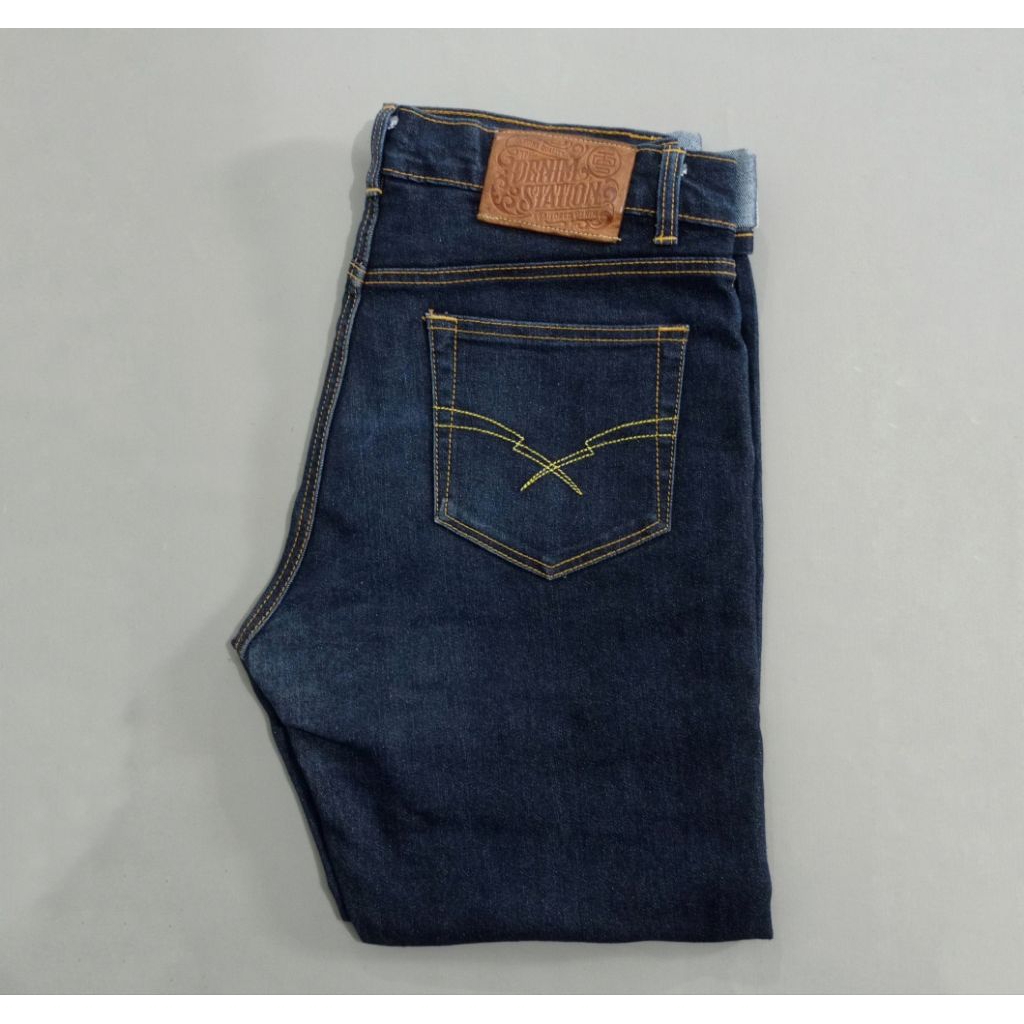 The denim station - superior deep indigo 15oz size 34