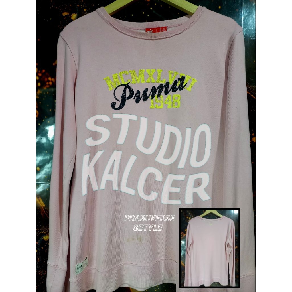 CREWNECK PUMA PINK WASH