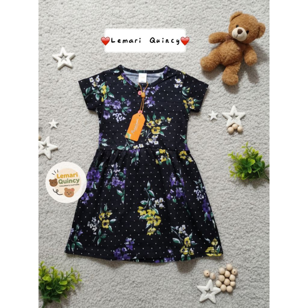 (NEW) Dress Harian Anak Passion Flower