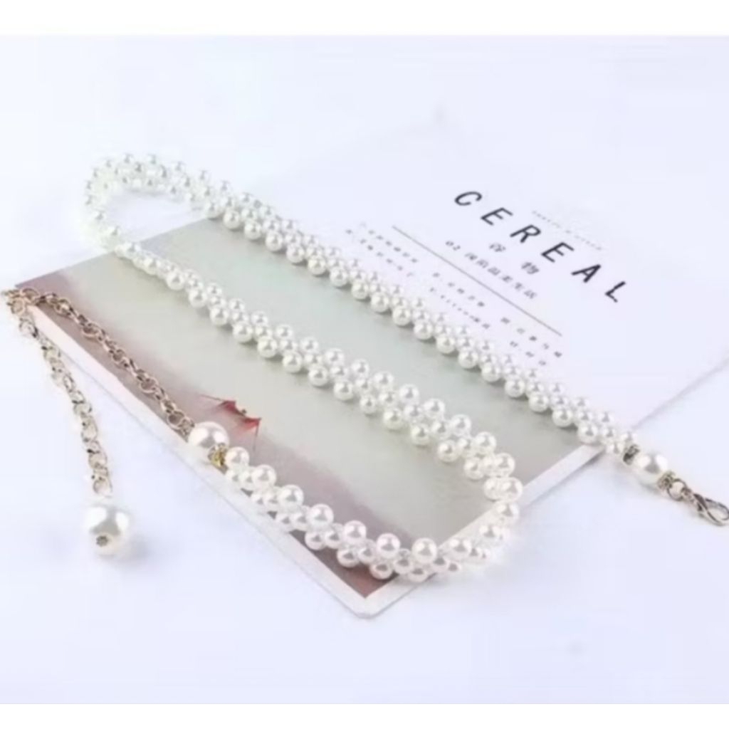 ikat pinggang mutiara/sabuk mutiara
